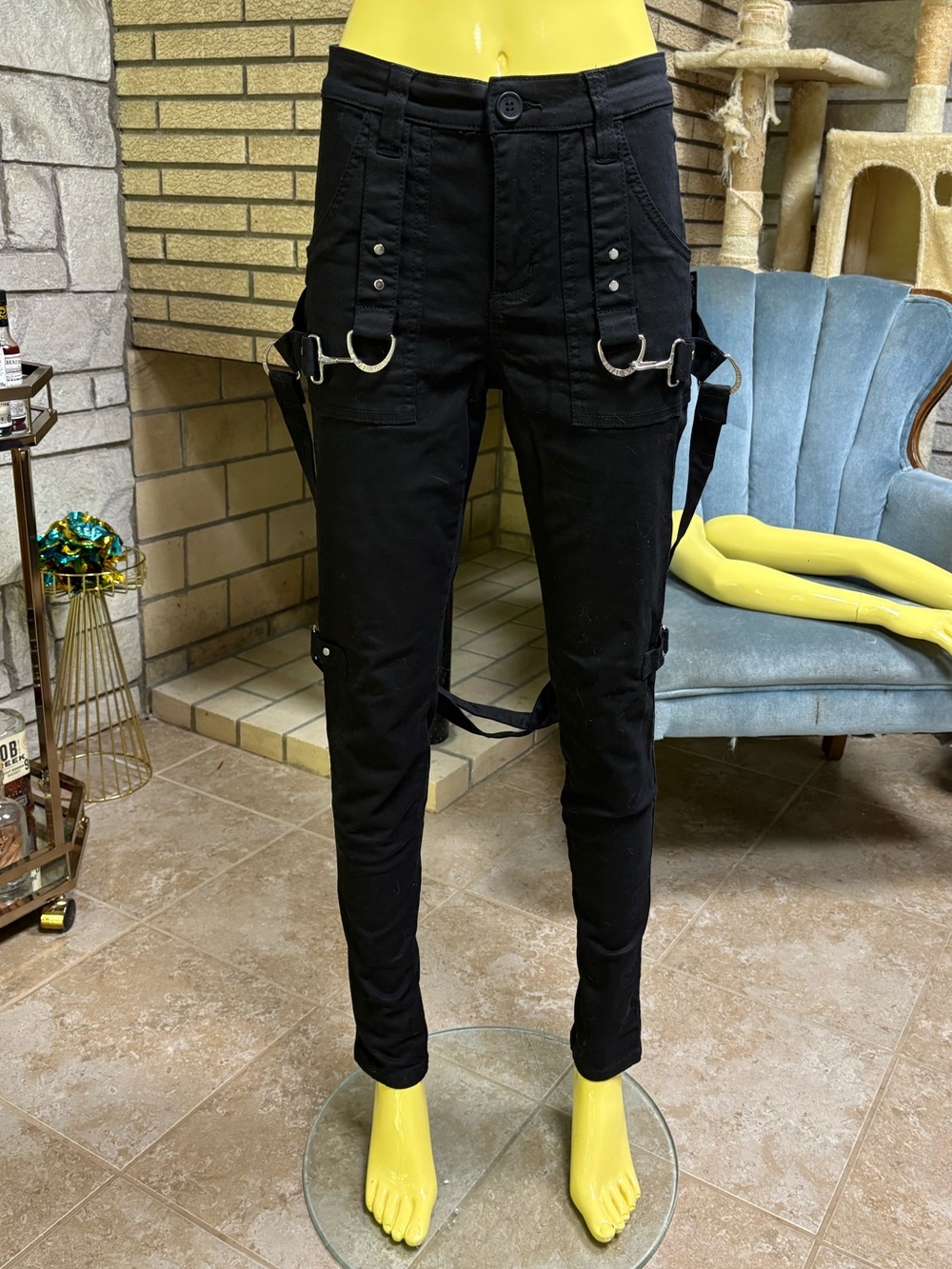 Royal Bones by Daang Goodman bondage strap pants
